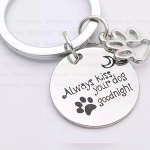 Key Chain - 🐾 “Always Kiss Your Dog Goodnight”